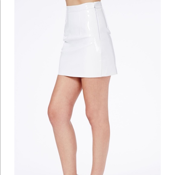 White pvc skirt Clearance